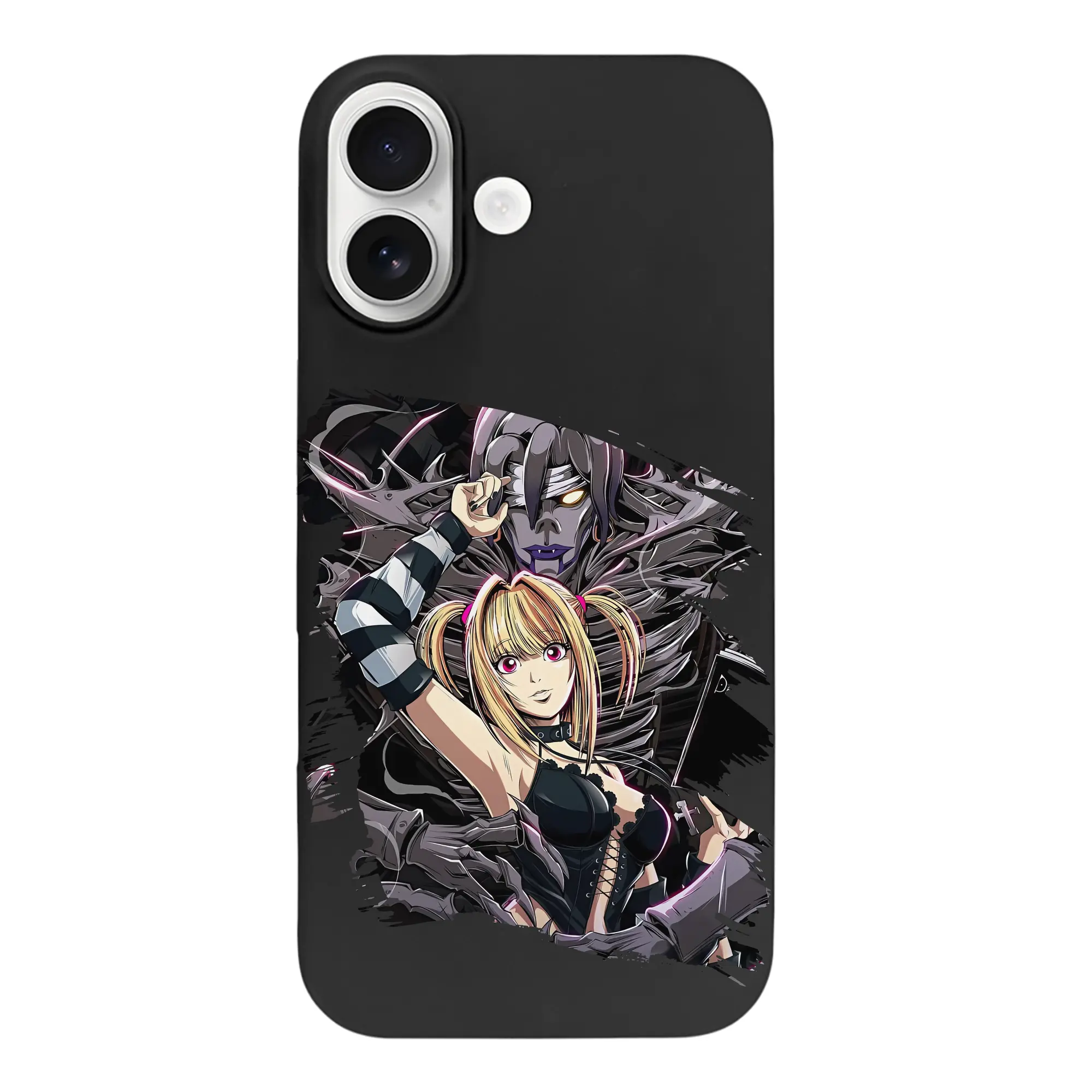 デスノート グッズ,弥海砂 - iPhone 17 シリーズ シリコンケース 薄型 耐衝撃 指紋防止 ソフトタッチカバー 精密フィット 傷防止 保護ケース iPhone 17/17 Air/17 Pro/17 Pro Max 対応